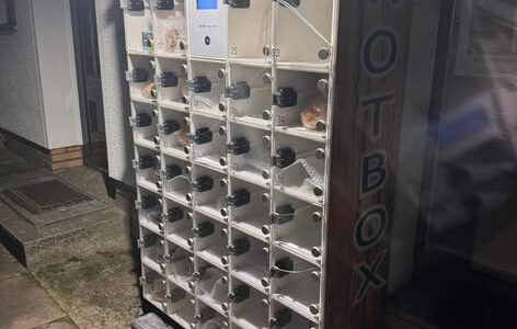 Die Brotbox wurde aufgebrochen