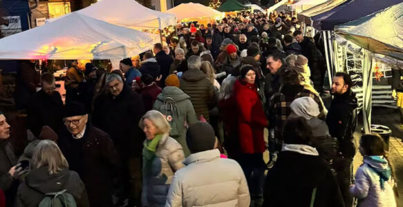 So wurde der erste Weihnachtsmarkt in Benthe zum großen Erfolg