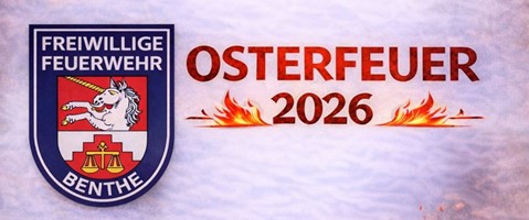 Osterfeuer 2026 in Benthe